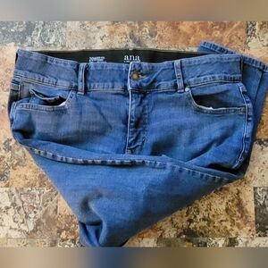 a.n.a - Plus Womens Comfort Waist Skinny Jean 20W Short